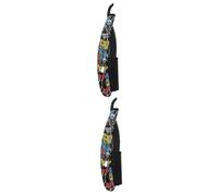 Didiseaon 2 Piezas broche del pelo hair clips hair pin rasuradora hombre peinadora tijeras de peluquería hombre afeitadora maquinilla de afeitar de acero inoxidable de Black