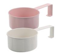 Didiseaon 2 Piezas Cuchara Medidora para Detergente de Metal Mango Ergonómico Compatible para Uso Doméstico en Lavandería y Reducción de Esfuerzo Manual