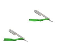 Didiseaon 2 Piezas De Maquinilla De Afeitar Manual De Afeitar Cuchilla Hombres De Afeitar Cortadoras De Cabello Para Hombres Hojas De Afeitar Acero Inoxidable