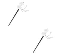 Didiseaon 2 Piezas De Pelo De Flores Miss Classic White