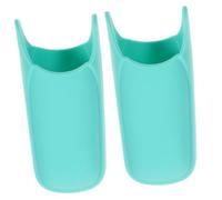 Didiseaon 2 Piezas Funda aislante térmica para plancha de pelo. Cubierta de silicona para rizadores soporte para plancha de pelo alisador titular manga de plancha de pelo gel de sílice
