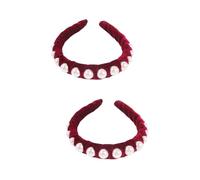 Didiseaon 2 Piezas Joyas Para El Cabello Para Mujeres Lazos Para El Cabello Con Diademas De Niñas Diademas Anchas Mujer Diademas De Los 90 Para Mujer Aro De Pelo Chica Salvaje Venda
