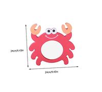 Didiseaon 2 Piezas Juguete Cangrejo para Baño Divertido Juguete de Ducha Infantil Diseño para Mejorar la Percepción del Color Baño Material Duradero y Seguro para Bebés