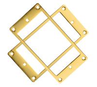 Didiseaon 2 piezas Marco para Pastilla de Guitarra Eléctrica de Latón Resistente de Unidades Reemplazo Duradero para Marcos de Montaje de Pastillas Fácil Instalación y Protección Eficaz