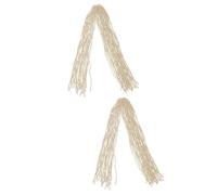 Didiseaon 2 Piezas Pequeñas Trenzas Sucias Pelucas Para Hombre Doble Peluca De Hombre Rastas Accesorios Hombres y Mujeres Alambre De Alta Temperatura Europeo y Americano