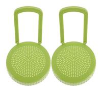 Didiseaon 2 Piezas Tapa de Germinación para Frasco de Brotes Kit de Frasco de Brotes Soporte Plástico Verde para Semillas y Alfalfa Balcón en Casa