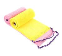 Didiseaon 2 Piezas Toalla De Baño y Pelota De Baño Cuerda Para Tirar Estropajo De Ducha Cuerpo Para Exfoliación Corporal El