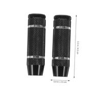 Didiseaon 2 Piezas Traseros para Bicicleta de Montaña de Acero Inoxidable Antideslizantes con Eje Roscado y Diseño Ranurado Accesorios Duraderos para Reparación y Bicicletas y