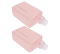 Didiseaon 2 Piezas Unidades Botellas Reutilizables para Detergente Líquido Dispensadores Cuadrados Prueba de Fugas para Suavizante y Champú Organizador Versátil para Lavandería y Cocina