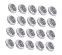 Didiseaon 20 Piezas Fundas para Patas De Mesa Redondas Protectores para Patas De Silla Silenciosos Tapones De Silicona y Silla Uso Cocina y Sala De Estar