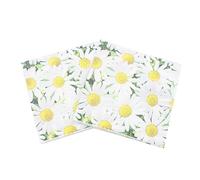 Didiseaon 20 Piezas Servilleta Con Estampado De Margaritas Servilletas Para La Cena Servilletas Desechables Desechables Para La Cena Pañuelos