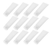 Didiseaon 20 Piezas Tubo Recargable de Viaje para Crema y Loción, Contenedor de Cosméticos de Viaje, 100ml, Pp/pe, Reutilizable, Rellenable, Portátil, para Pasta Dental y Crema de Manos
