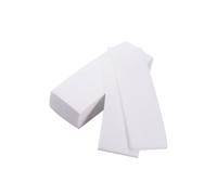 Didiseaon 200Piezas Tiras de Cera Depilatoria Desechables para Cara y Cuerpo Papel No Tejido Suave Adhesivo Fuerte para Depilación Facial y Corporal