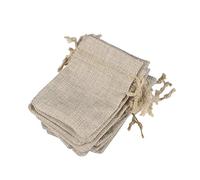 Didiseaon 20piezas Arpillera Cordón Pequeñas y Sencillas Para Guardar y Duraderas y Ligeras