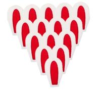 Didiseaon 20piezas Diadema Orejas de Conejo de Tela Accesorio para Hacer Aros de Pelo Adorable Decoración de Diadema para Manualidades de Bricolaje