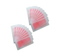 Didiseaon 20piezas Tiras Depilatorias Corporales Papel Depilatorio Bandas De Cera Para Vello Facial Adecuado Para Depilar Las Piernas