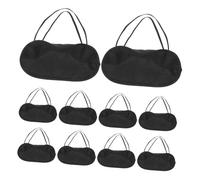 Didiseaon 24 Piezas Eye Shading Blindfolds Elastic Band Travel Eye Cover In Soft Polyester Total Light Blocking For Airplane Party Games Hotel Sleep