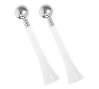 Didiseaon 2piezas Aplicadores De Crema Para Ojos Rodillo Facial Cabezal De Masaje Herramienta De Repuesto Para Masaje Ocular