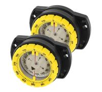 Didiseaon 2piezas Brújulas De Buceo Impermeables para Hombre Pulsera Subacuática para Buceo Al Aire Senderismo Mapa Reloj De Brújula De Montañismo