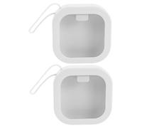 Didiseaon 2piezas Caja de Almacenamiento Multiusos para Viajes Organizador de Cabello y Maquillaje Soporte Apilable para Accesorios Caja de Hisopos de Algodón para Manualidades y Organizació