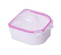 Didiseaon 2piezas Cuencos Para Remojo De Uñas Gel Removedor De Cutículas Cuidado De Uñas