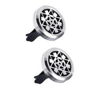 Didiseaon 2piezas Difusor De Para Coche Clip De Ventilación De Acero Inoxidable Difusor De Esencial Para Aromaterapia Neutralizador De Olores Vehículos y Espacios Pequeños