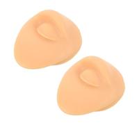 Didiseaon 2piezas Modelos de Punción de Silicona Simulación de Anatomía Ocular Parte Realista del Cuerpo Humano para Entrenamiento y Práctica de Punción Ojo