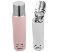 Didiseaon 2piezas Peine Portátil Cabello Cepillo Enrollable Retráctil Unidades Para Mujer Para Viajar y Uso El Hogar