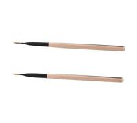 Didiseaon 2piezas Pinceles para Manicura con Degradado Cerdas Densas Herramientas para Dibujar Uñas Accesorios para Bricolaje Efectos Profesionales Suaves Cuidado Manos para Efecto Florecien