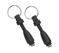 Didiseaon 2piezas Ponche para Cigarros Herramientas para Perforar Tabacos de Silicona Portátil Cortador para Llavero para Viajar y Uso Diario