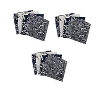 Didiseaon 3 Juegos 3 Juegos De Bolsas De Almacenamiento De Toallas Para Tía Forros Para Inodoro Enfriadores Paquetes Fat Quarter Bolsas De Eliminación Sanitarias Reutilizables 4 Uds * 3