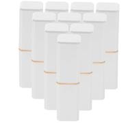 Didiseaon 3 Juegos Bálsamo Tubo De Lápiz Labial Hecho A Mano Sombra Revestimientos Cap Tubos Mini Tubo De Brillo De Labios De Plástico Contenedores De Brillo De Labios Abs 10 Uds * 3