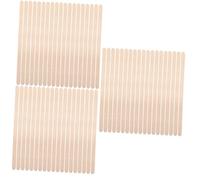 Didiseaon 3 Juegos Barra De Cera Para Depilación Gel Transparente Para Cejas Crema Depilatoria De Afeitar Brillar Palos Aplicadores De Cera Palitos De Cera Tinte Madera 100 Uds * 3