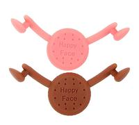 Didiseaon 3 Juegos Corrección De Sonrisa Ejercitador De Mandíbula Productos Dispositivo Reductor De Papada Carillas Masaje Facial Cinta De Elevación Arruga Boca Gel De Sílice 2 Piezas * 3