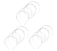 Didiseaon 3 Juegos De Diademas De Moda Para Mujer Elegantes Tocados De Novia Para Ocasiones Especiales 4 Unidades X 3