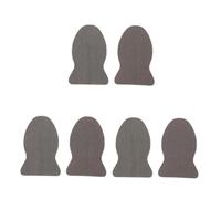 Didiseaon 3 Pares de de juego móvil de transpirable manga de juego fundas para dedos para juegos móviles manga del pulgar para juegos guantes de fibra Light Grey