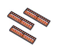 Didiseaon 3 Piezas Ábaco Aritmético Tradicional Portátil de Ábacos Educativos para Contadores de Duraderos para Entrenamiento Mental y Cálculo Infantil