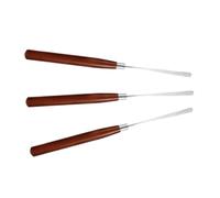 Didiseaon 3 Piezas Barras de Pegamento para Uñas Espátula para Decoración de Uñas Mezclador de Paleta para Manicura Herramienta de Inoxidable para Mezclar Polvos Acrílicos