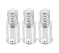 Didiseaon 3 Piezas Conector de Rosca Metálico para Mango de Escoba de Hierro Rosca Estándar Americana de 22mm, Construcción Duradera y Fácil Instalación para Limpieza Doméstica