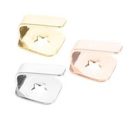 Didiseaon 3 Piezas De Parrillas con Adorno para Brackets Estilo Punk Hip Hop Accesorios para La Boca Parrilla para Hombres Tapa De Cobre para Parrilla De Un Solo