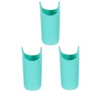Didiseaon 3 Piezas Funda aislante térmica para plancha de pelo. Cubierta de silicona para rizadores manga de plancha de pelo titular de rizador cubierta de plano gel de sílice