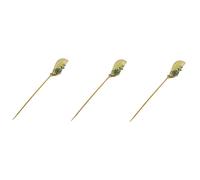 Didiseaon 3 Piezas horquilla palo de pelo de flor palo de pelo largo pasadores de pelo pasador de moño de pelo soporte para moño peonía bollo sombrerería Accesorios para el cabello Perder