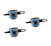 Didiseaon 3 Piezas Horquilla pinzas para el cabello con moño alto equipo para perforar la oreja pasadores de pelo soporte para bollos pasadores de moño para cabello grueso brazalete peine