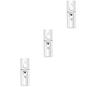 Didiseaon 3 Piezas Pulverizador De Nanómetros De Niebla Facial Niebla De Aerosol Facial Rociador De Agua Facial Vapor Spa Facial Pulverizador Facial