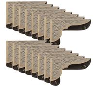 Didiseaon 30 Piezas Protector de Esquinas para Libros Escolares de Hierro, | Ligero y Decorativo, Acabado Antiguo Delicado, para Álbumes, Cuadernos y Uso Personal
