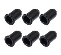 Didiseaon 30 Tapones Pasantes para Cuerda de Guitarra Negra, Virolas para Montaje a Través del Cuerpo, Accesorios para Guitarra Acústica y Eléctrica, Kit de 30 Unidades