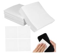 Didiseaon 300 Toallitas Secas Sin Pelusa 6x6 Cm Para Limpieza De Pantallas y Lentes, Papel Absorbente Para Uso En Hogar, Taller y Hospital