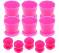 Didiseaon 300piezas De Para Con Bases De Pigmentada Para Almacenamiento De Estudio De