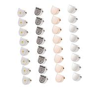 Didiseaon 32 piezas Pinzas para Cordones de Zapatos con Diseño de Margarita Clips de Bloqueo Duraderos de Hierro Accesorios DIY para Arreglar Cordones sin Atar para Adultos