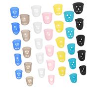 Didiseaon 35 de Silicona para Dedos de Guitarra Fundas Antideslizantes para Principiantes Protección Eficaz y Accesorios de Guitarristas